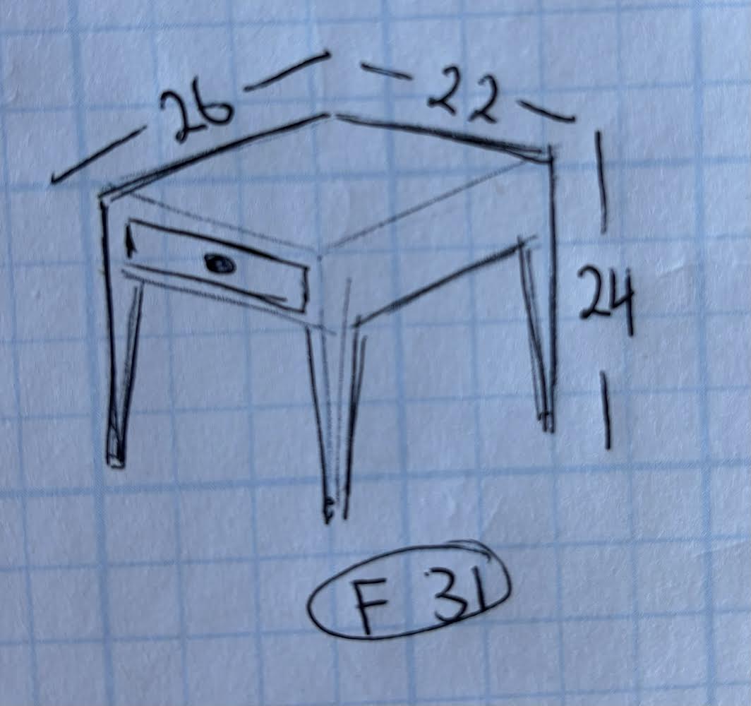 Drexel Antique End Table