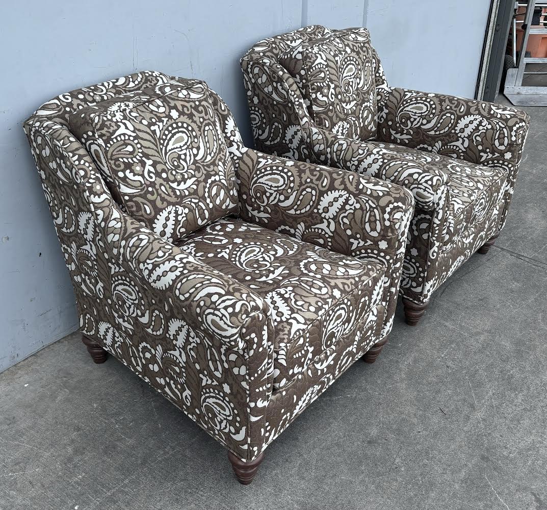 Matching Protege Decorative Chairs By Fine Furniture Design Upholstered Armchairs (2)
