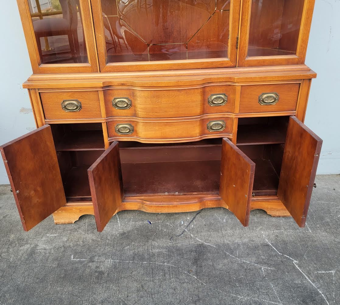 China display cabinet hutch antique/ vintage