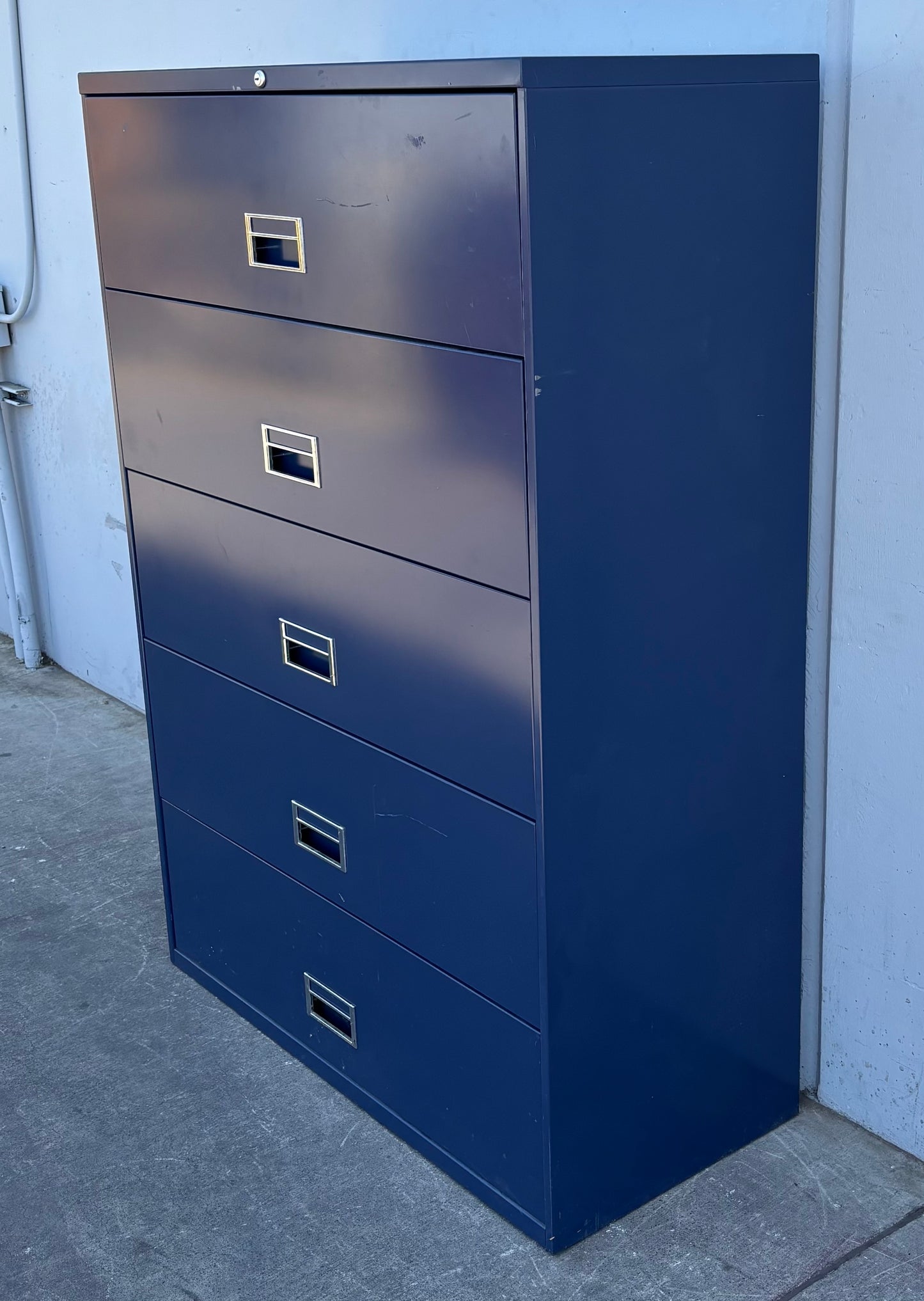 Korden Blue Filing Cabinet Organizer
