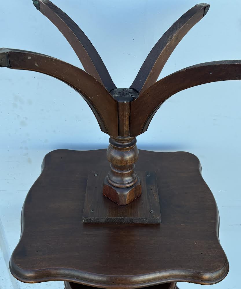 20th Century Mahogany Two-Tier Desert Table