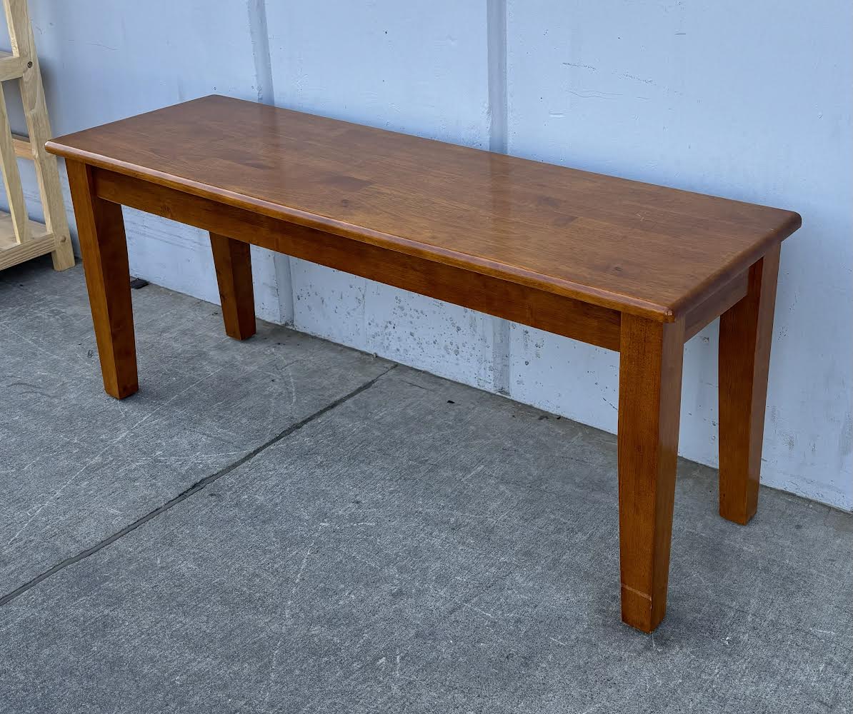 Long Wood Console Table