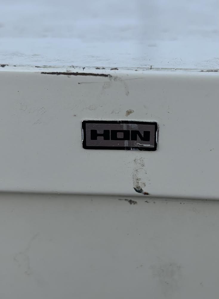 Metal 4 tier File Cabinet Hon