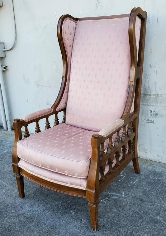 Pink antique/vintage armchair