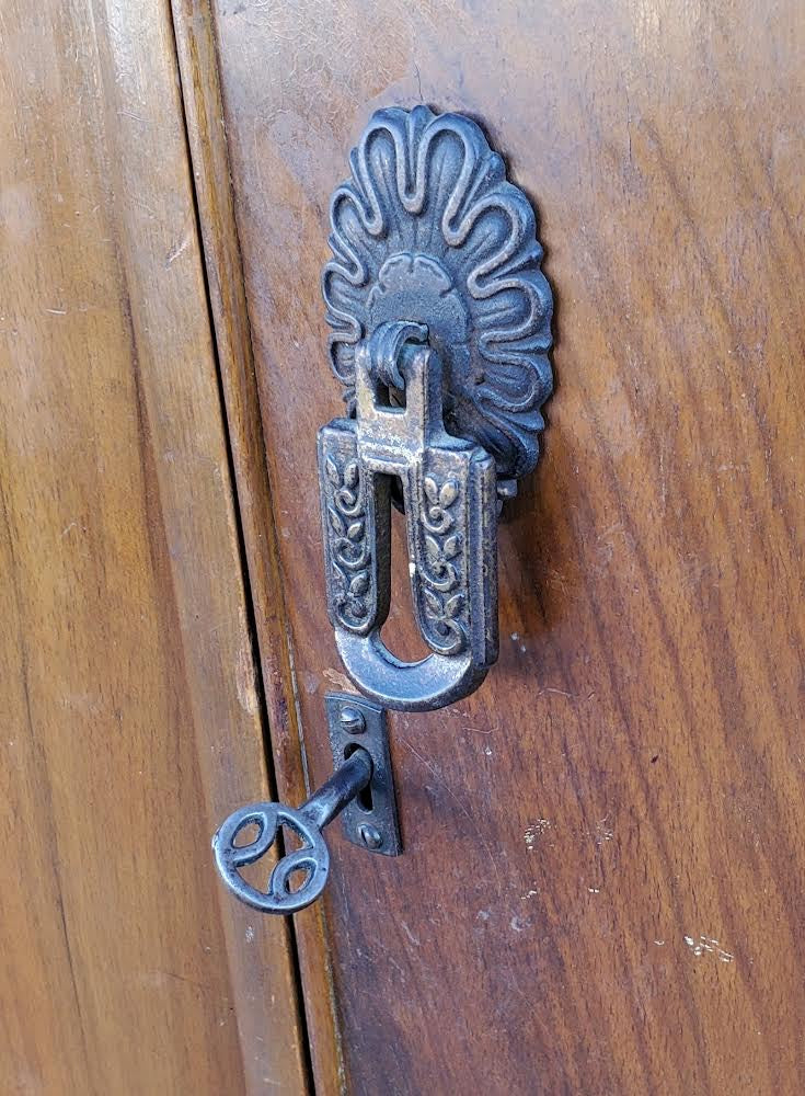 art deco style antique/vintage armoire/wardrobe