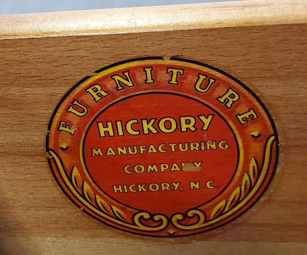 Hickory mid century light wood/honey dresser/sideboard/buffet