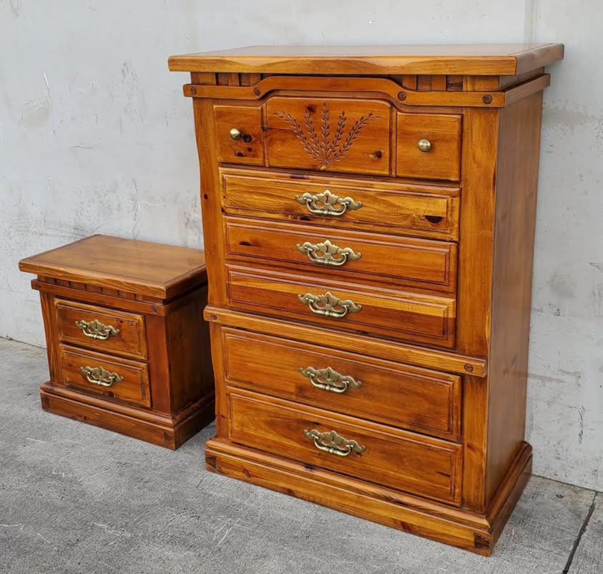 Highboy dresser