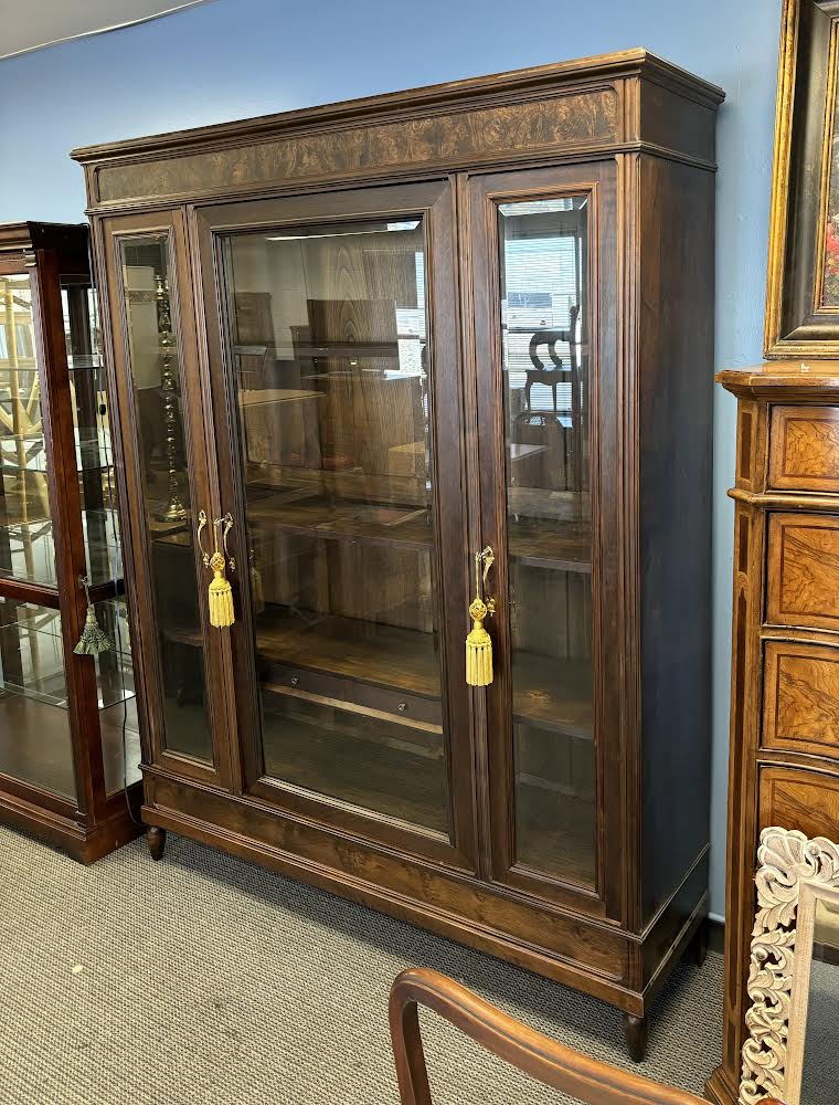 Large Mahogany Display Cabinet