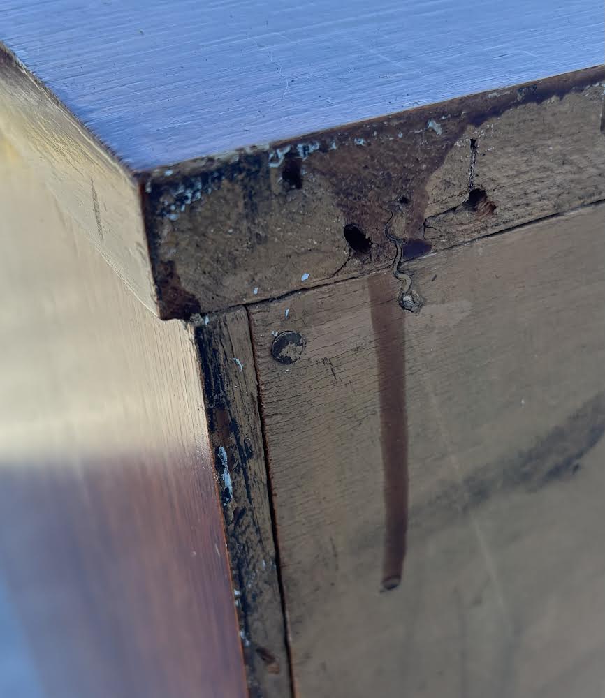 Five-Drawer Chests Mahogany Dresser