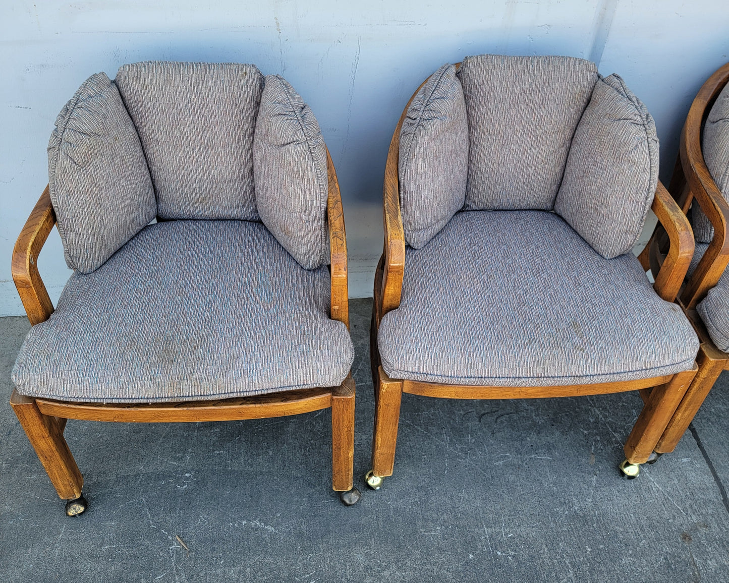 Mid Century 4 Chairs