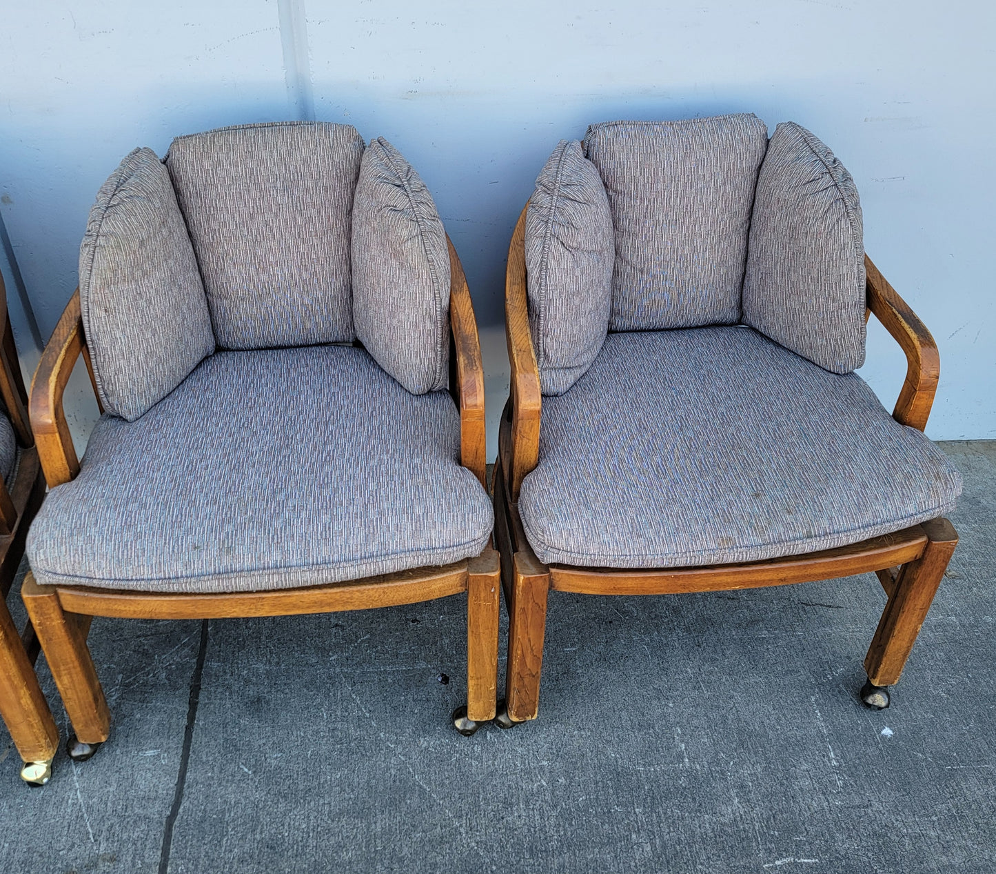 Mid Century 4 Chairs
