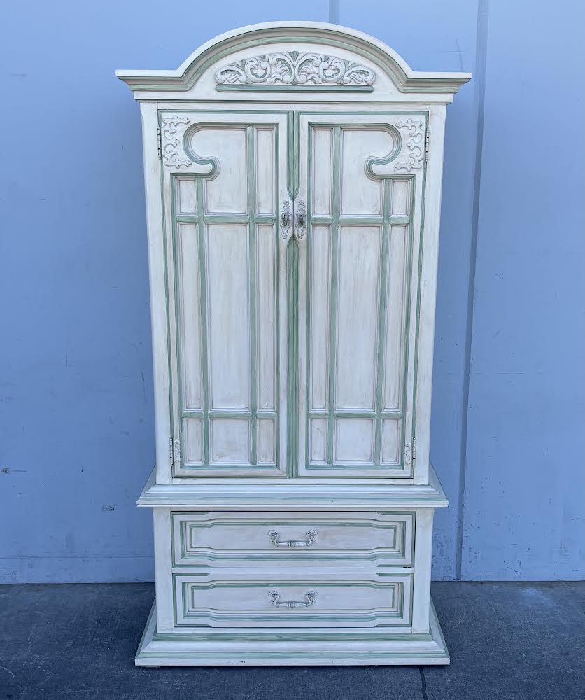 Vintage Armoire white/cream