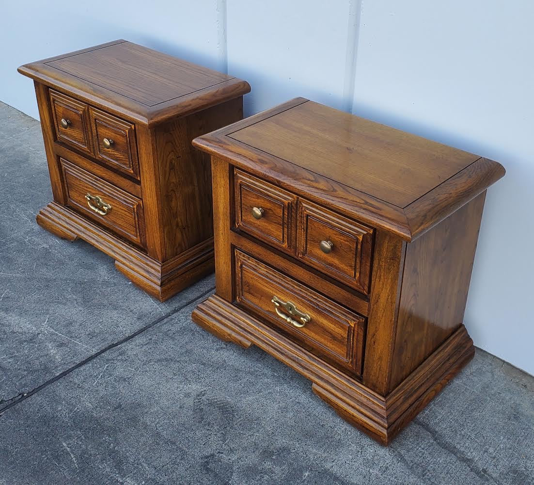 Lea nightstands/end/side tables (2)