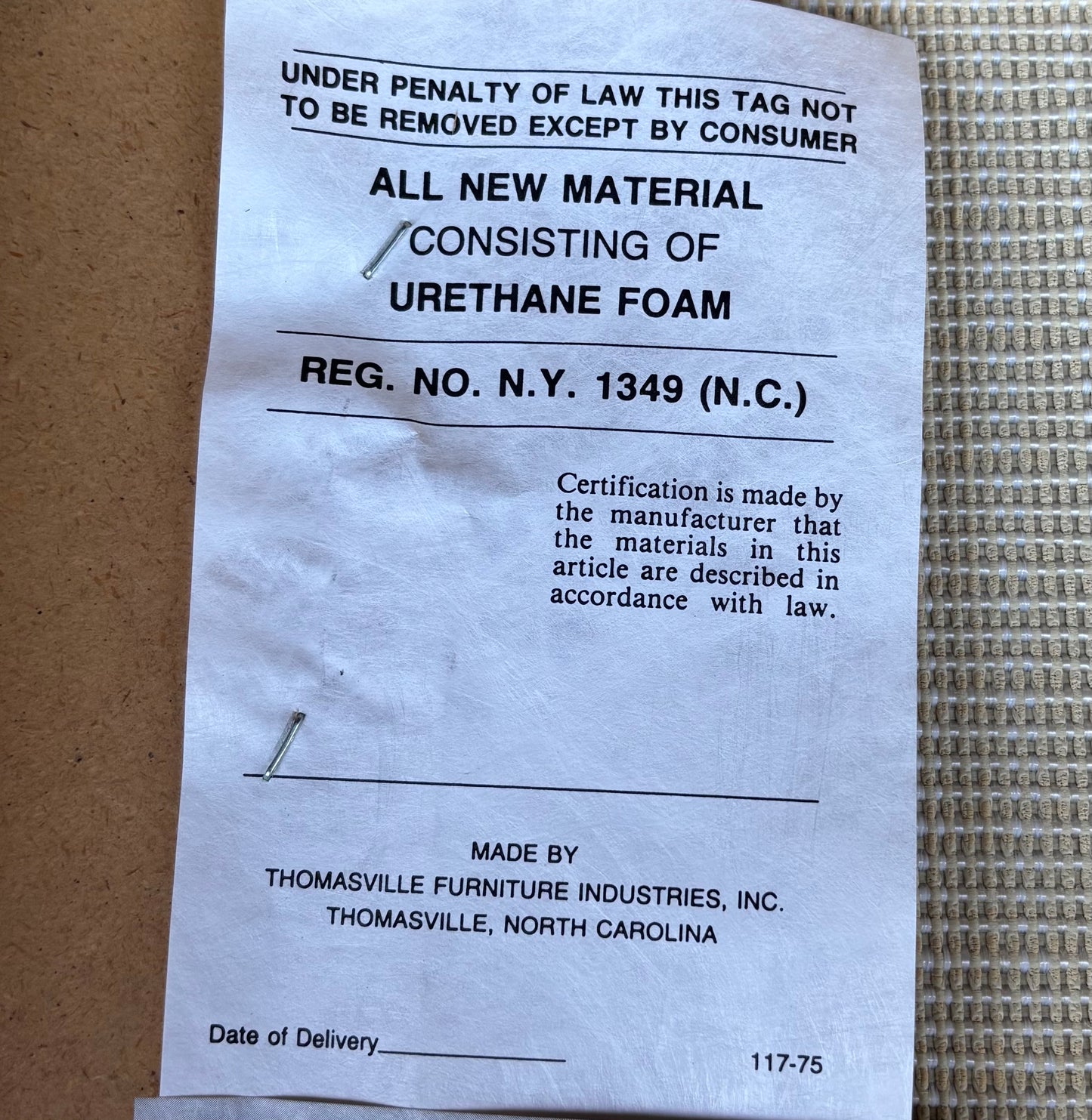 Thomasville light wood dining chairs (6)