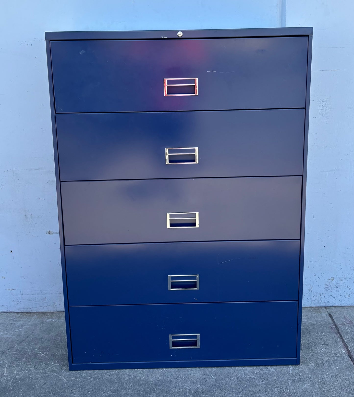 Korden Blue Filing Cabinet Organizer