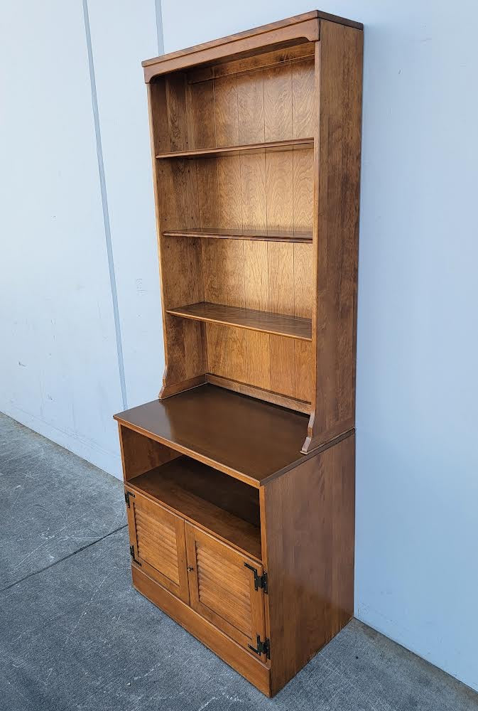 Ethan Allen bookcase dining room hutch