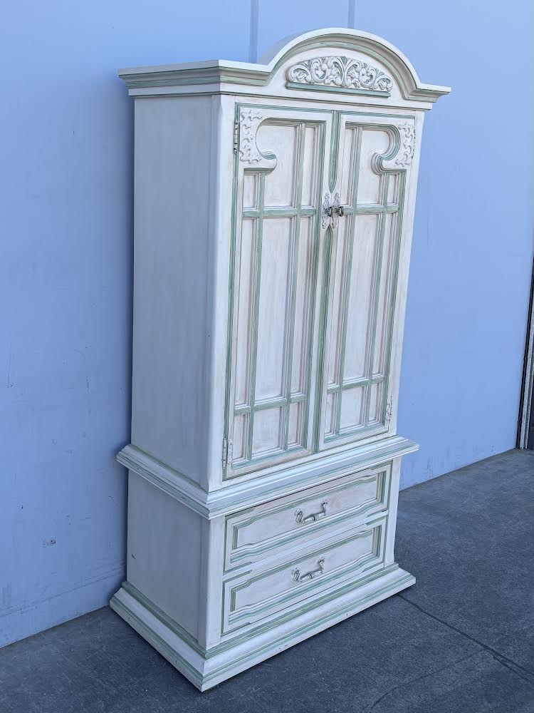 Vintage Armoire white/cream