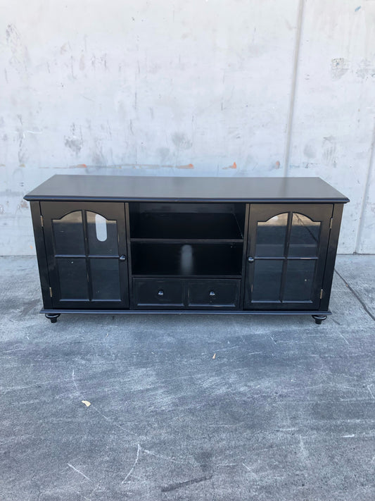 Coventry style black large tv stand/console
