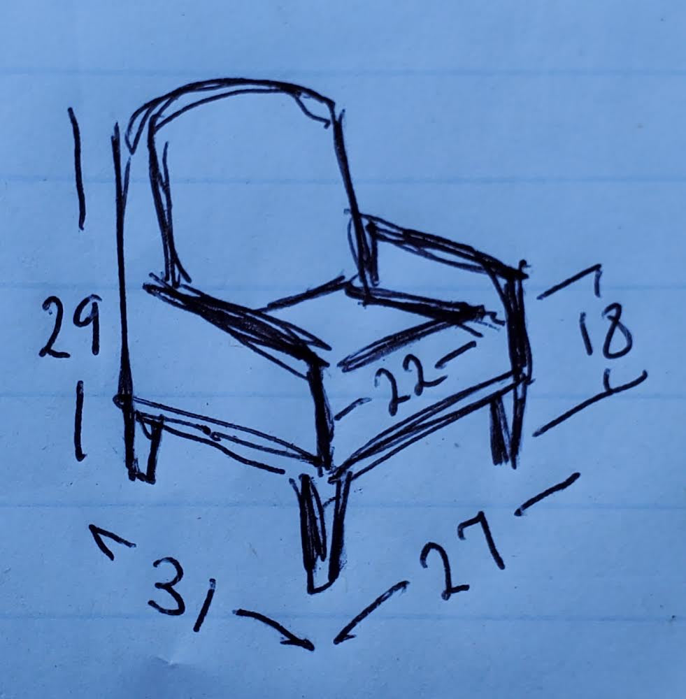 Living room/accent chair