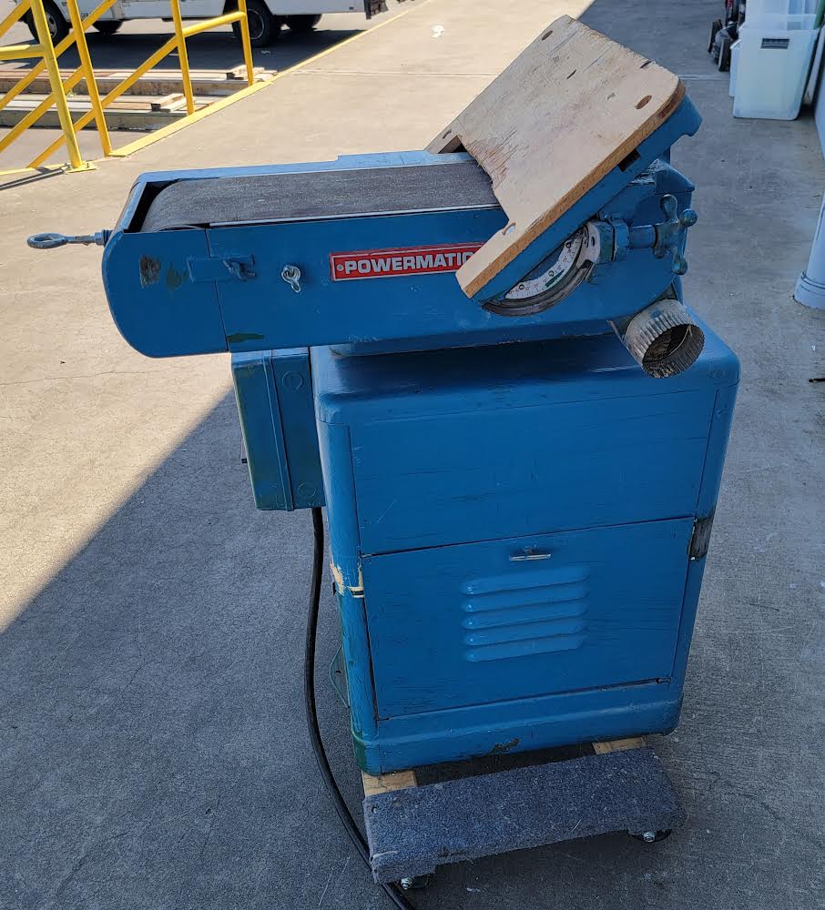 Powermatic belt sander (not tested/ selling as is)