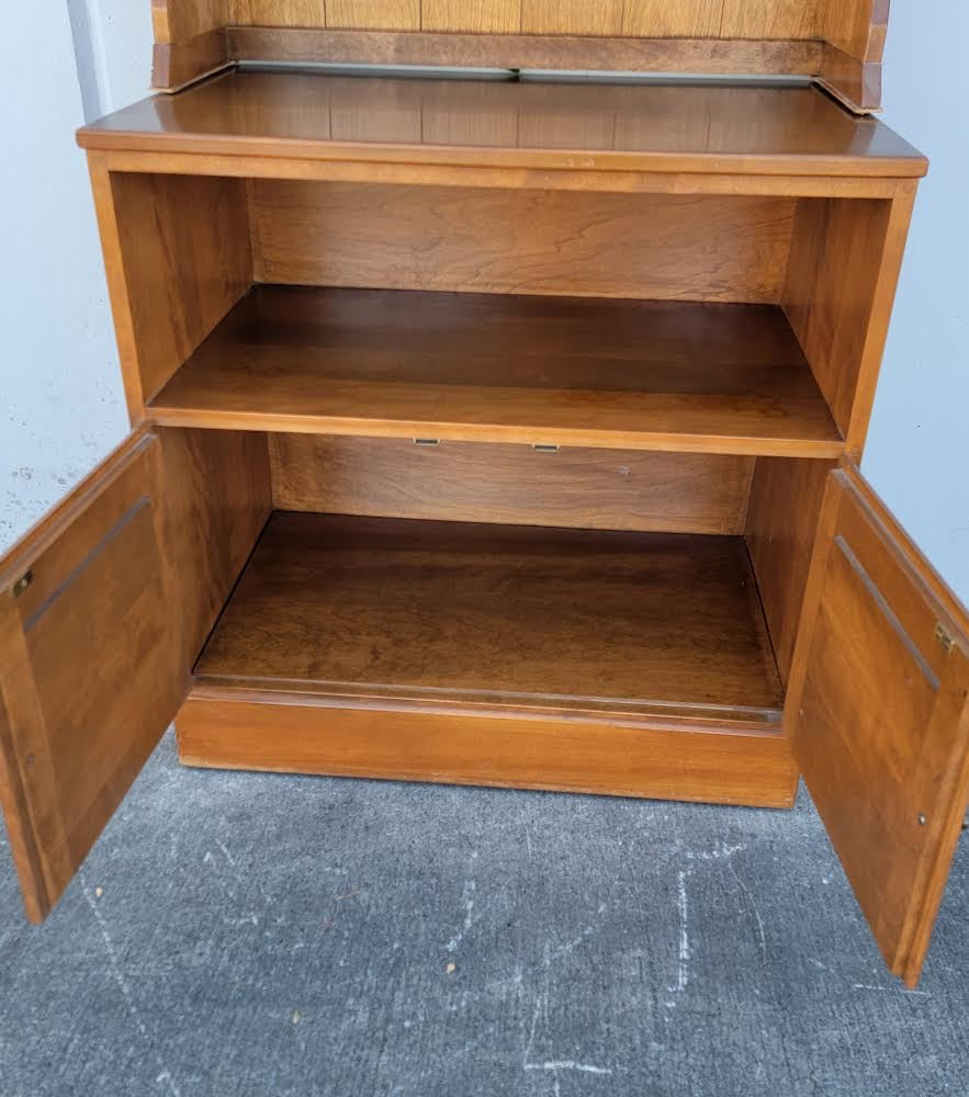 Ethan Allen bookcase dining room hutch