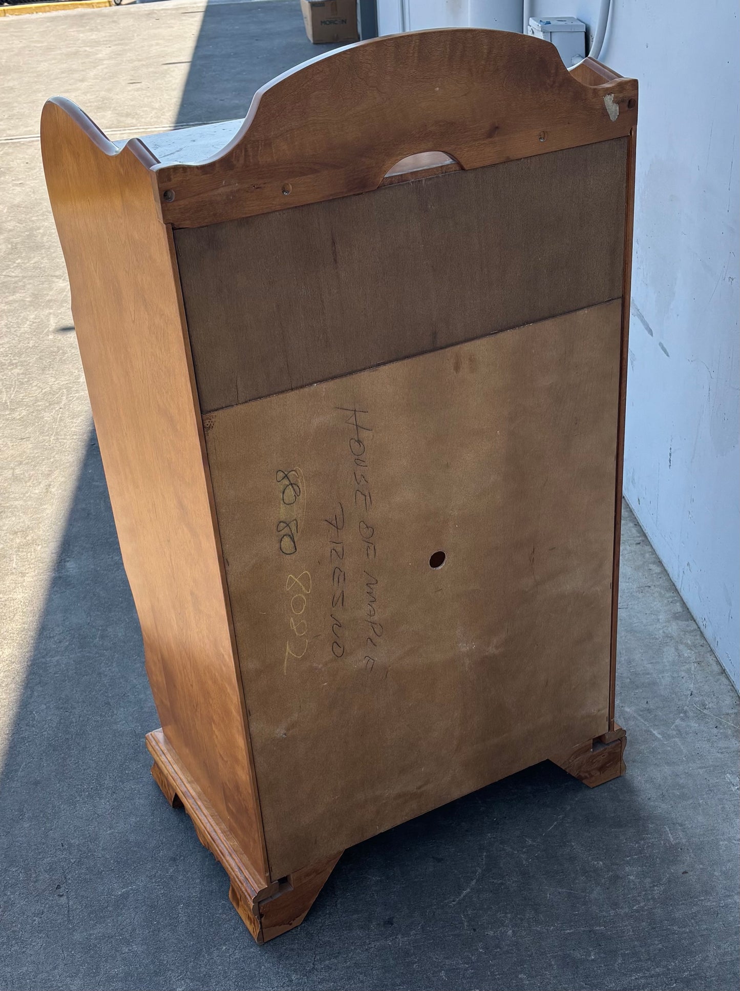 Vintage Display Cabinet Desk Dresser
