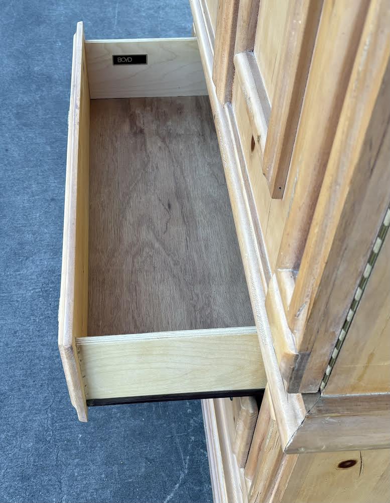 Boyd Solid Wood Storage Armoire Cabinet