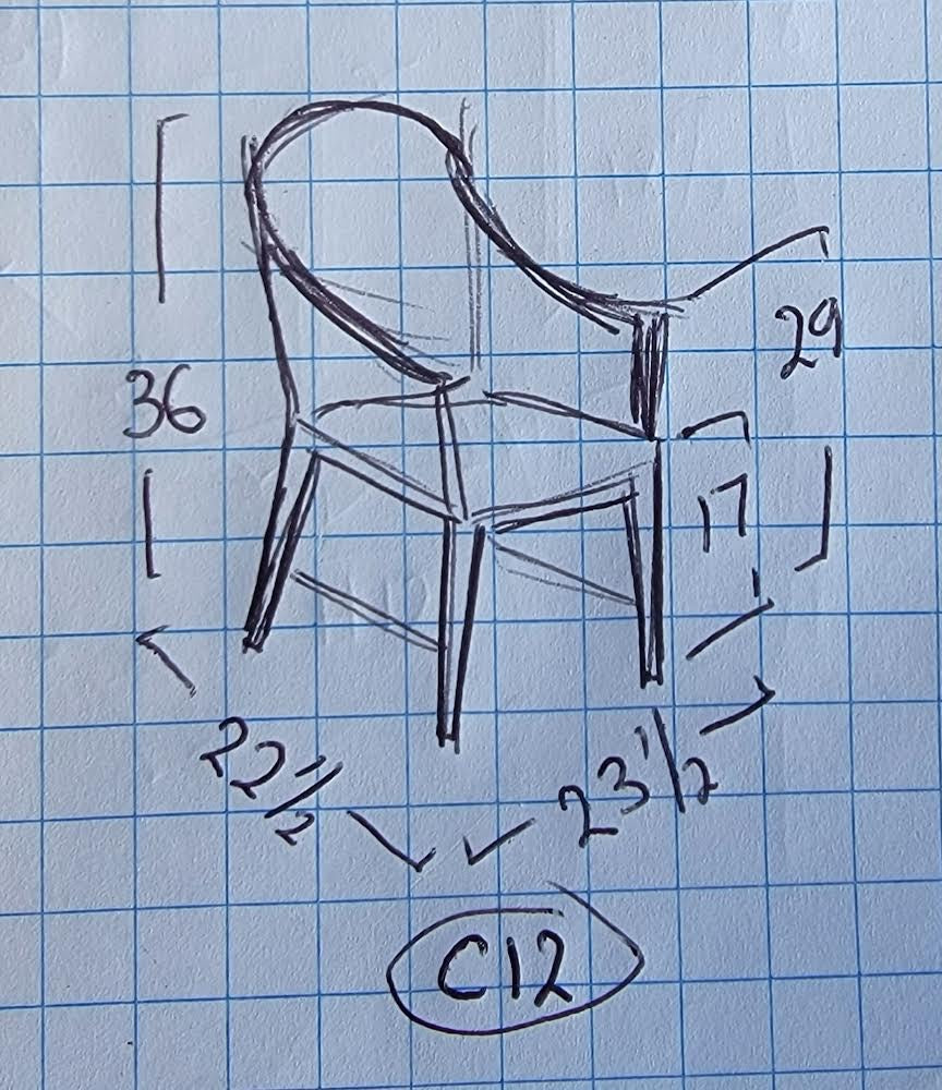 Windsor sack back armchair antique/vintage