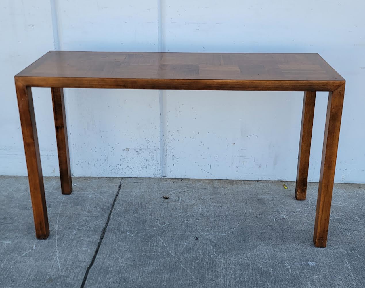 Dark wood console/ sofa table lane