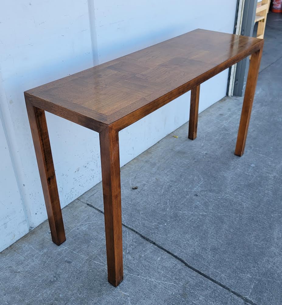 Dark wood console/ sofa table lane