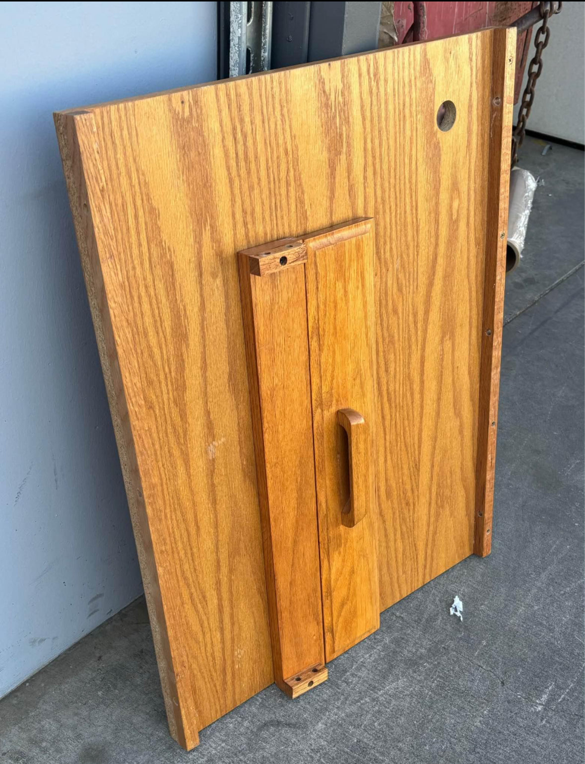 Oak Roll Top Table