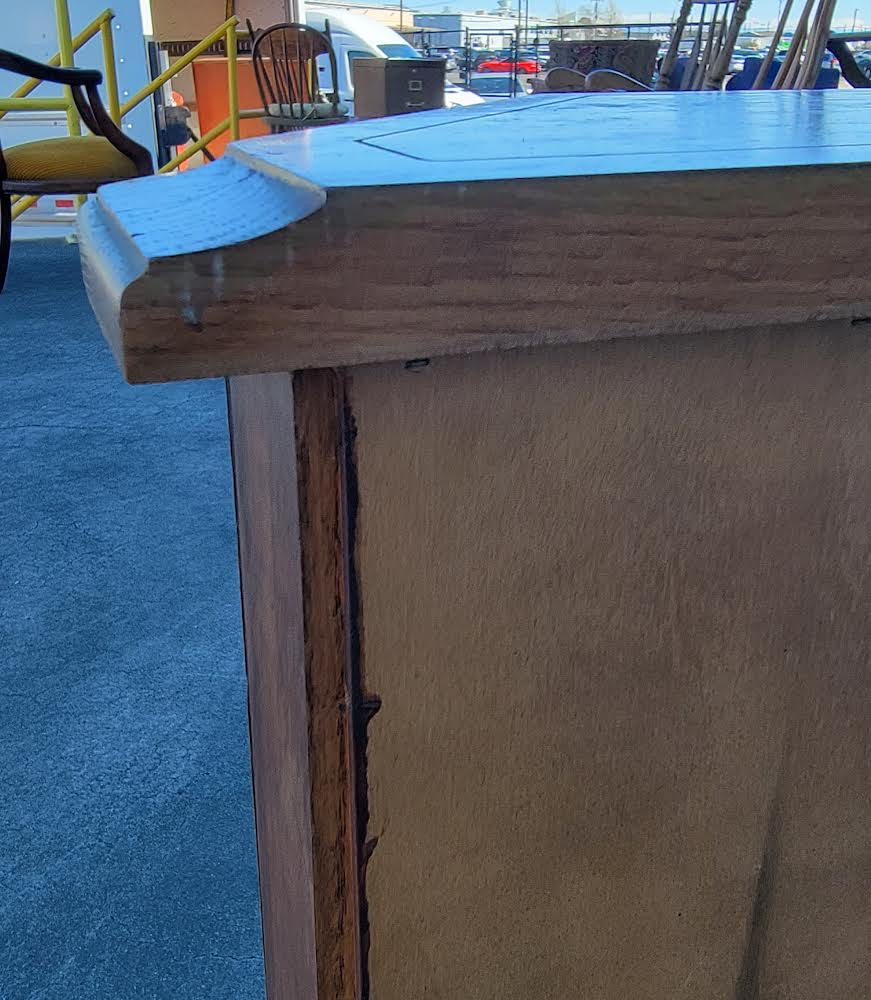 Buffet/ cabinet/ credenza half octagon