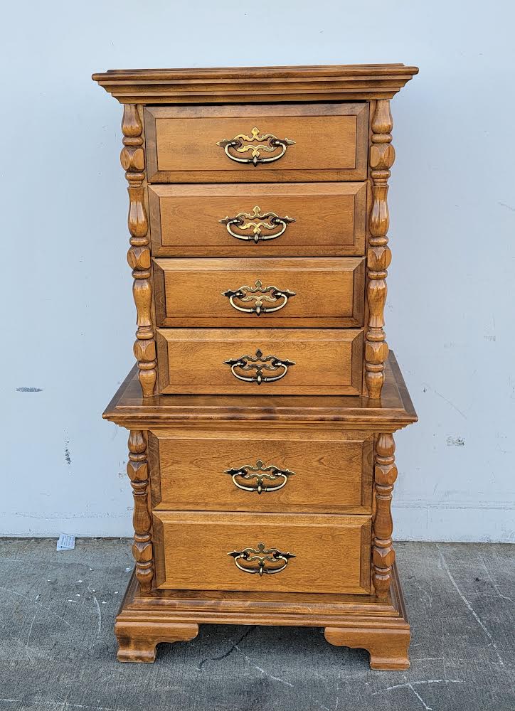 Meredith highboy lingerie dresser/ chest of drawers – Pacific Thrift Store Meredith highboy lingerie dresser/ chest of drawers – Pacific Thrift Store