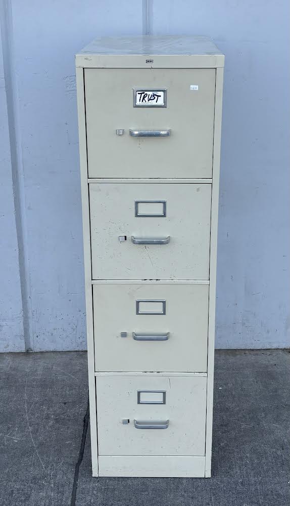 Metal 4 tier File Cabinet Hon