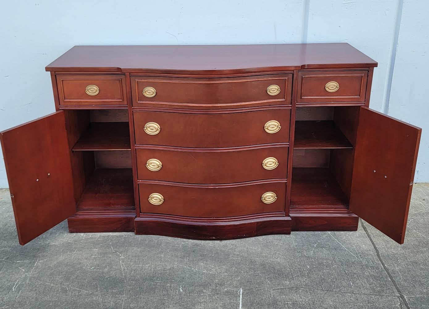 Mount Airy mahogany dresser/ sideboard/ buffet