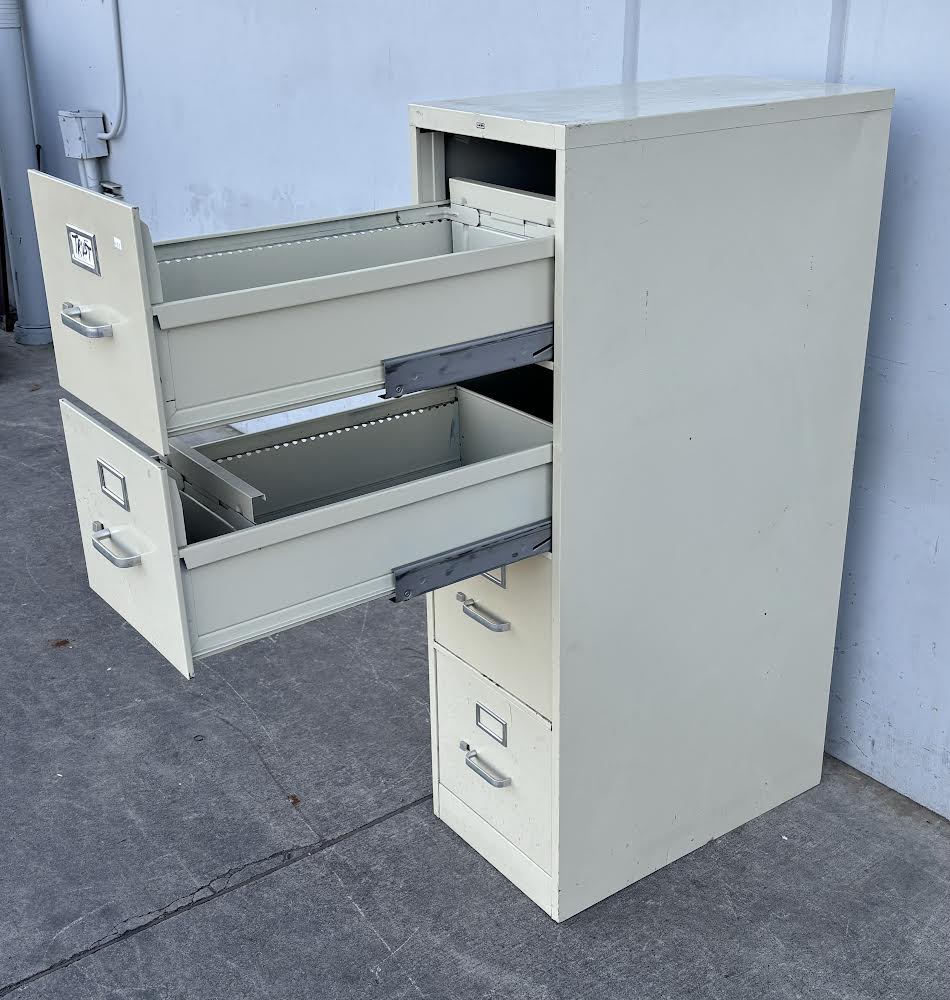 Metal 4 tier File Cabinet Hon