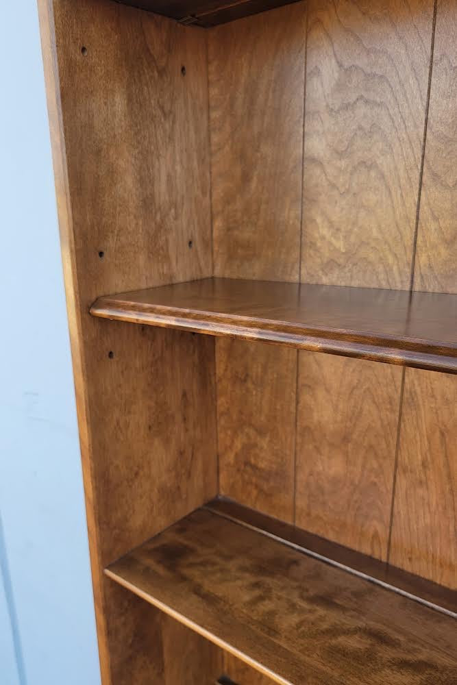 Ethan Allen bookcase dining room hutch