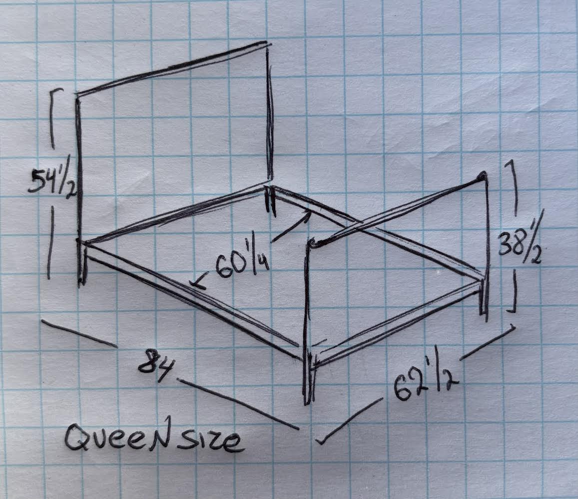 Ikea Halden Bed Frame Queen