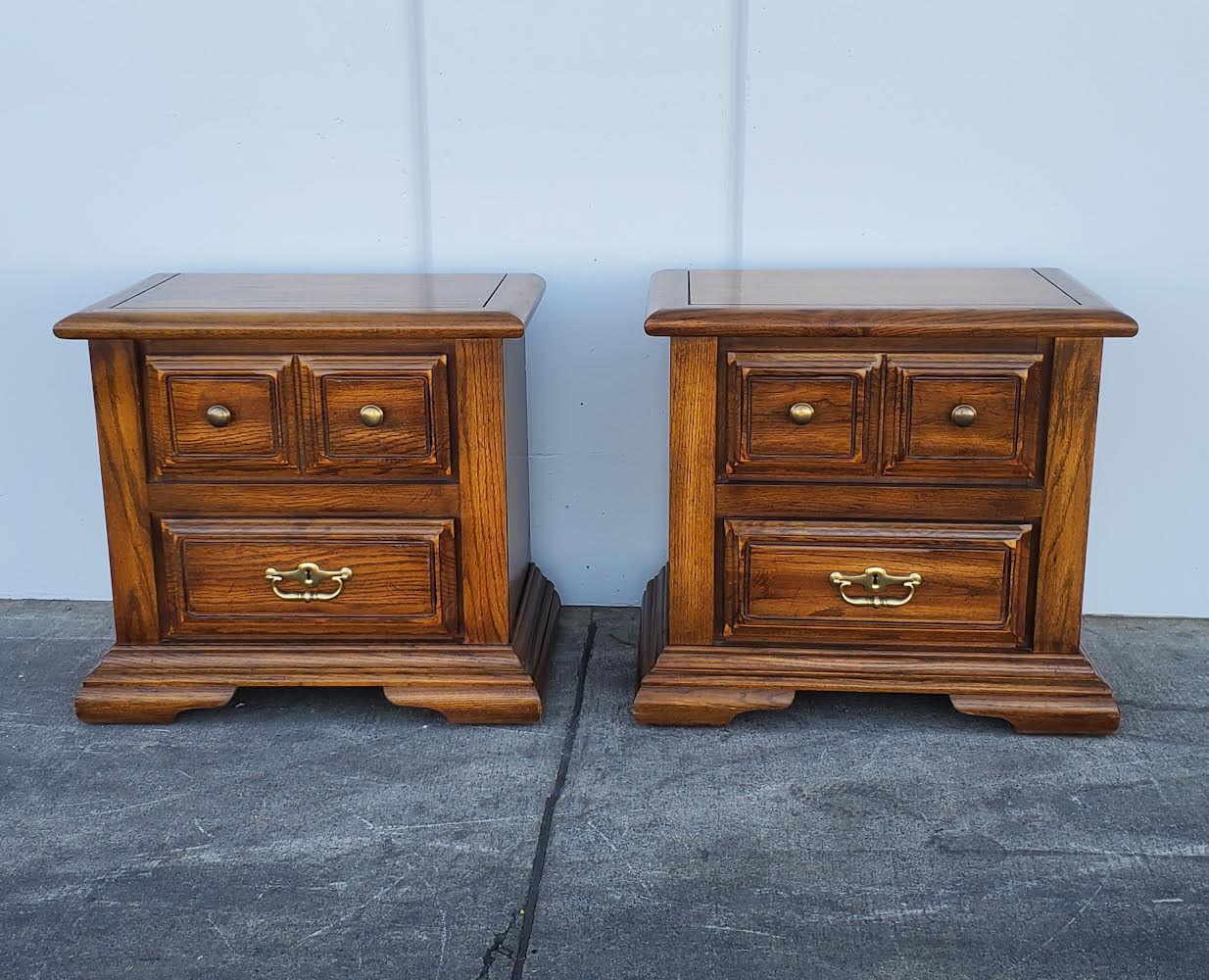 Lea nightstands/end/side tables (2)