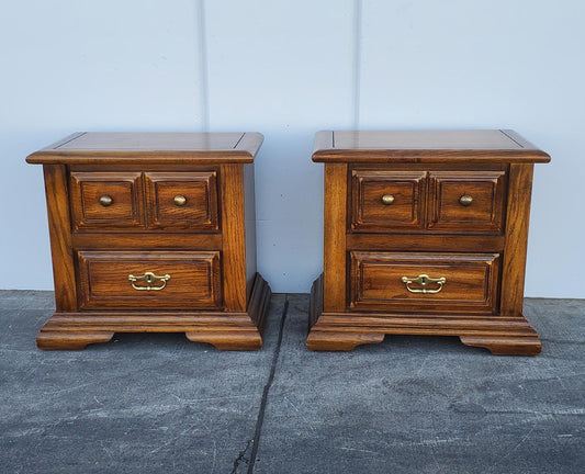 Lea nightstands/end/side tables (2)