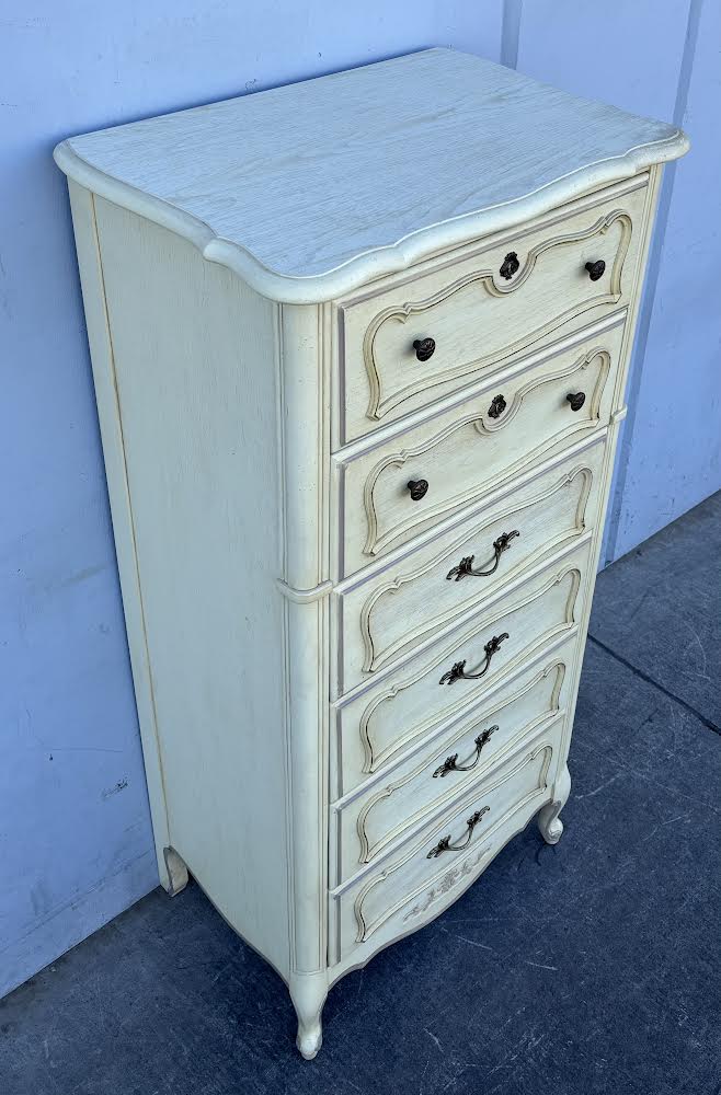 Stanley Vintage Tallboy French Style Chest Dresser jewelry/lingerie