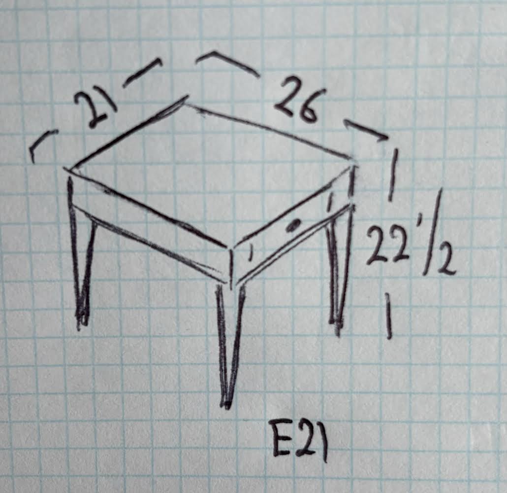 Drexel Heritage ET Cetera 1982 Chinese End Table
