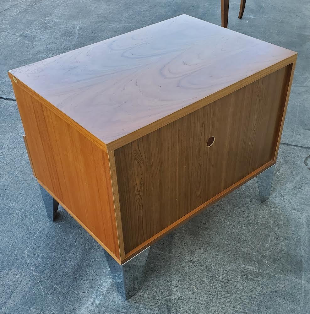mid century modern nightstand/end/side table