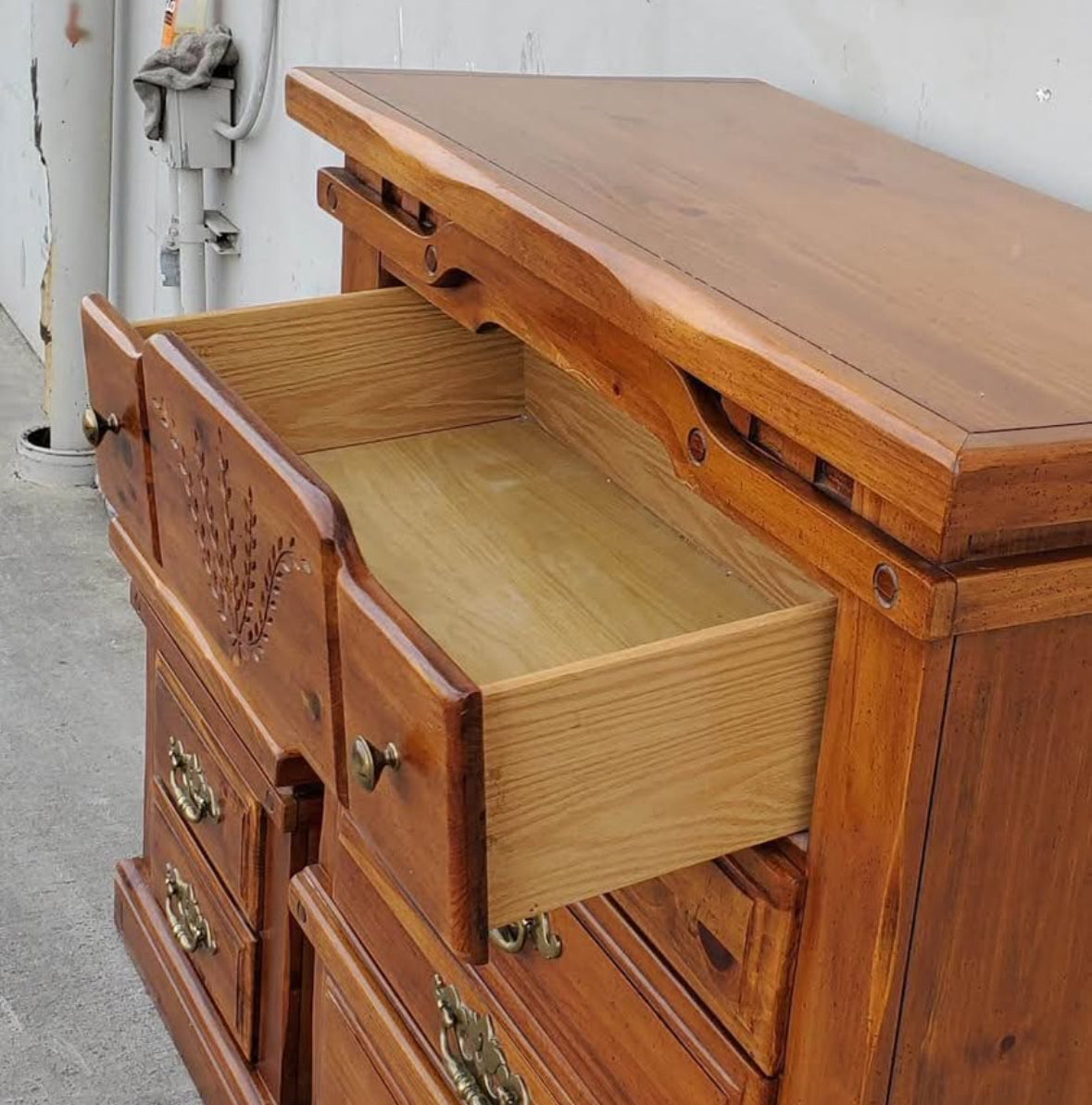 Highboy dresser
