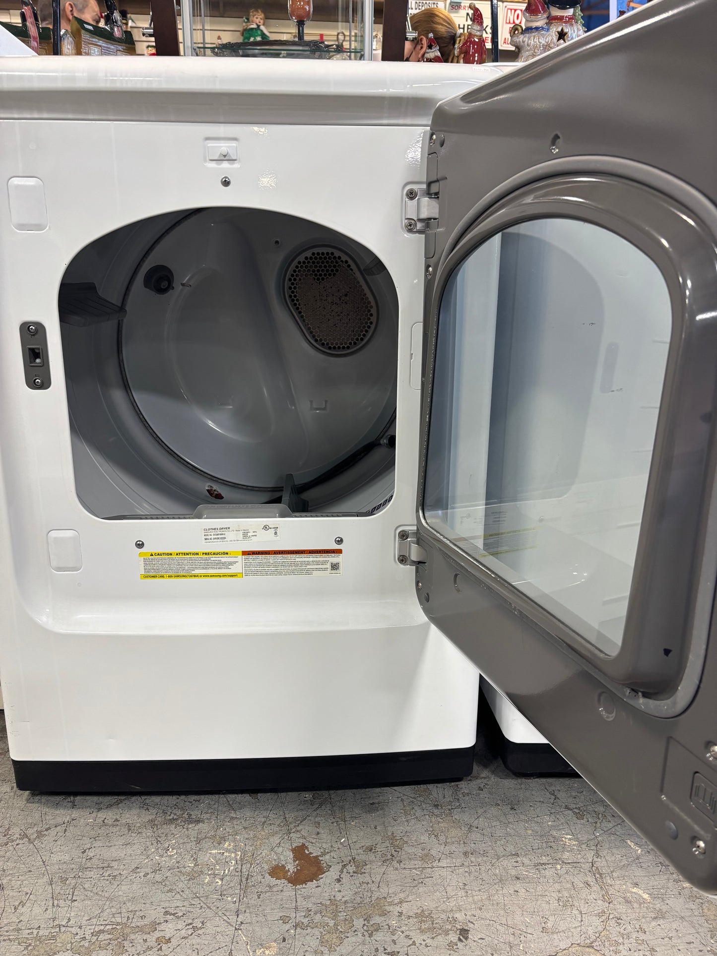 Samsung electric washer and dryer set