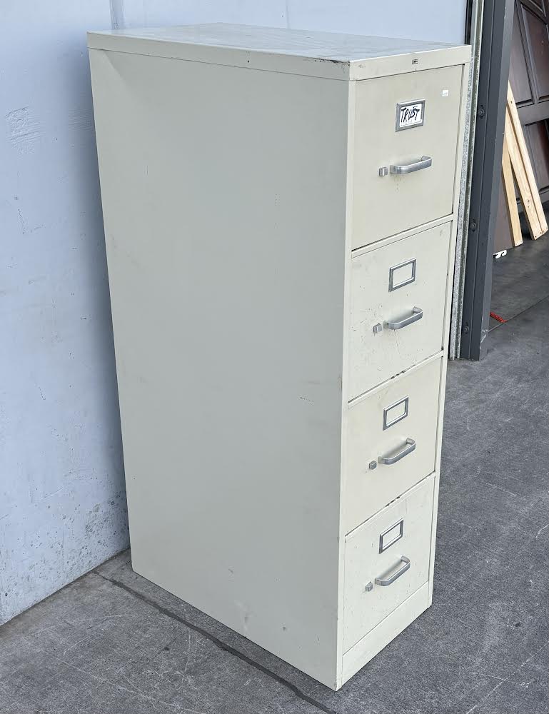 Metal 4 tier File Cabinet Hon