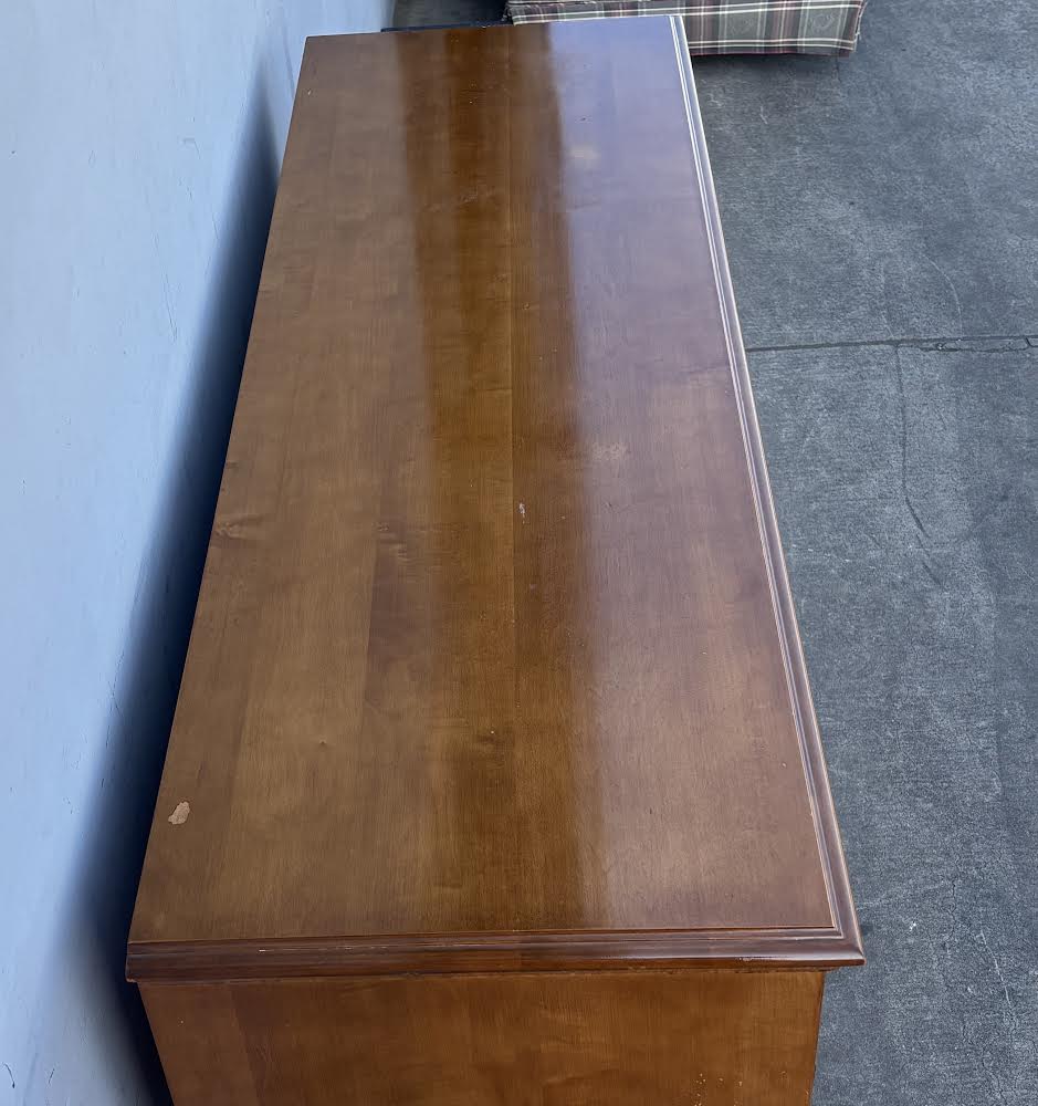Genuine eastern hard rock maple Solid Wood 12 Drawer Antique Dresser L A period Furn.