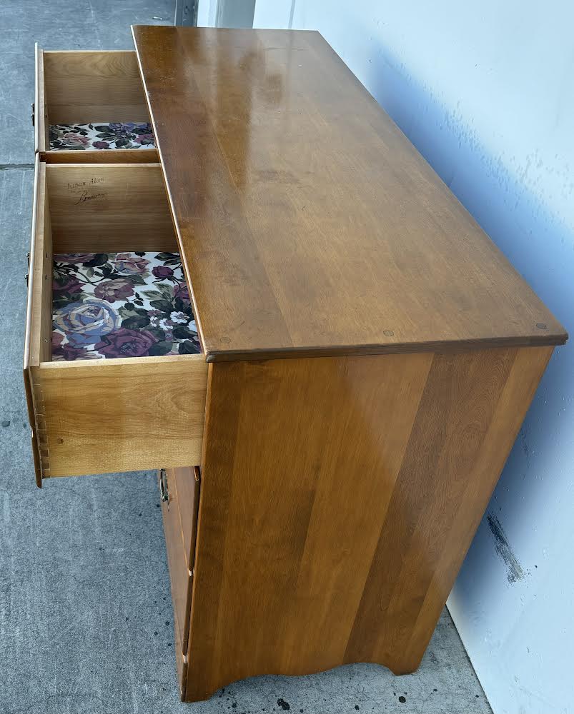 Baumritter Ethan Allen Heirloom American Maple Dresser Chest of Drawer