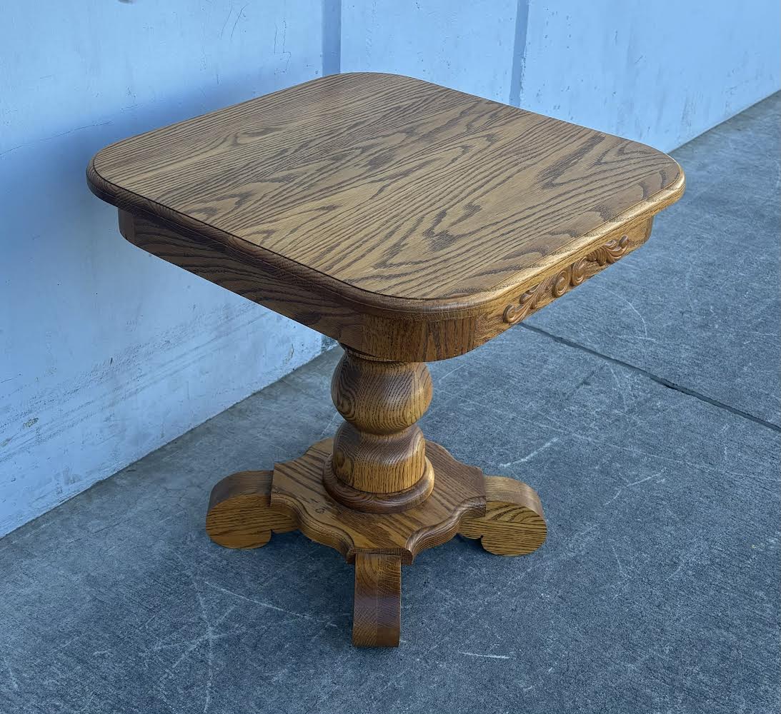 Heirloom USA made End Table Small Table