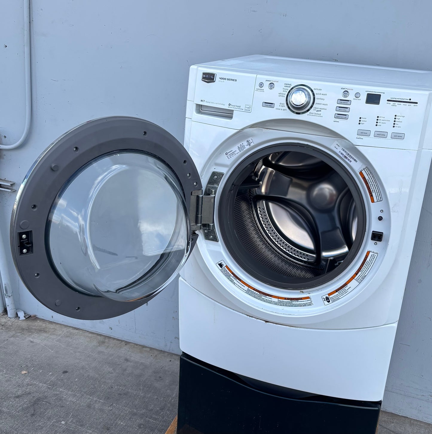 Maytag 4000 series washer